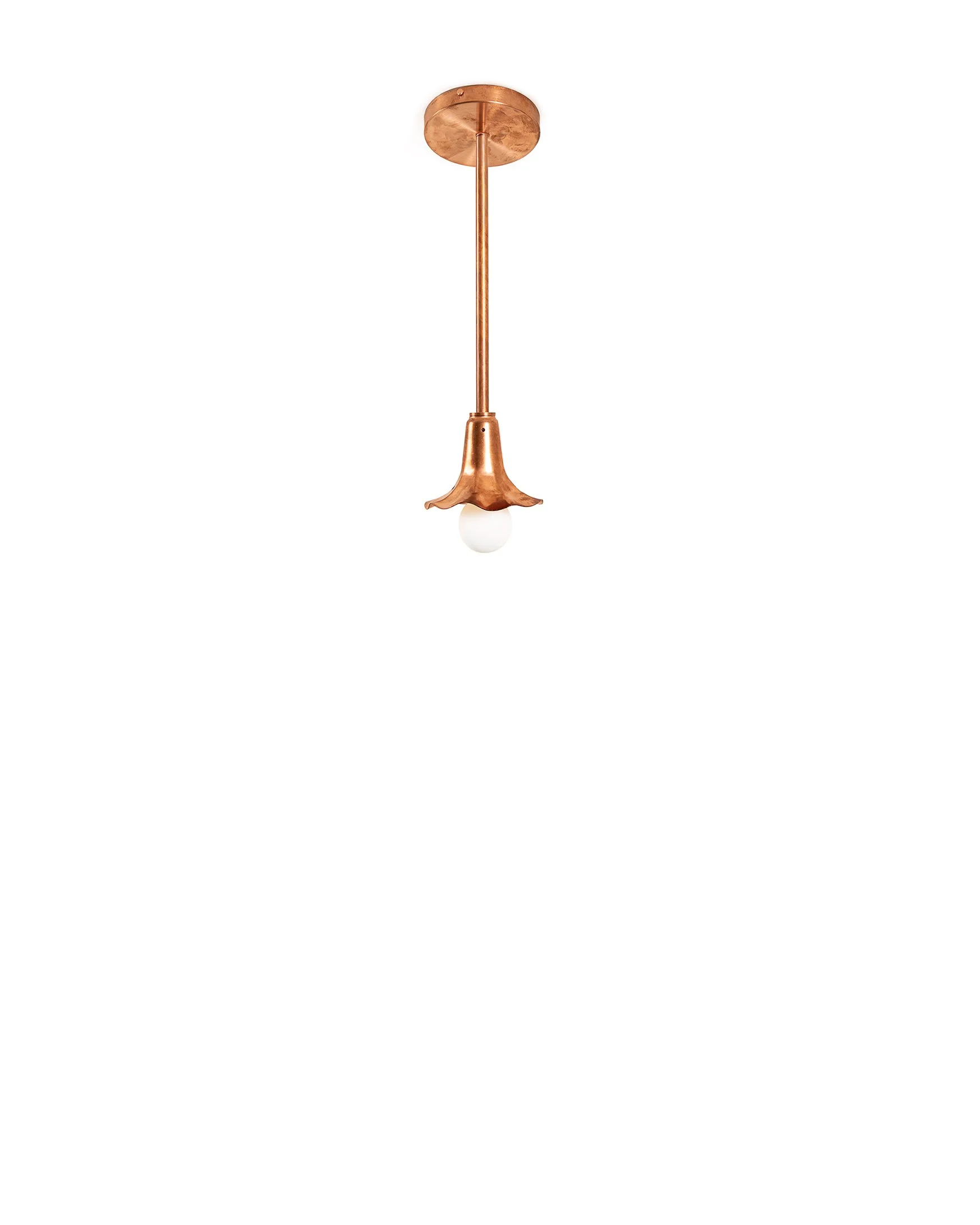 Copper Flower Pendant — LA.LLand